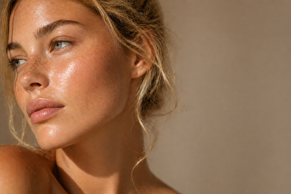 Soft glowing skin